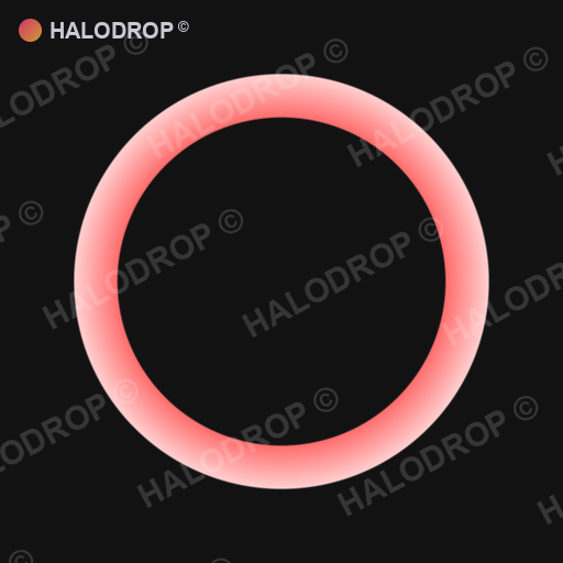 Deep Coral Fade — Thin