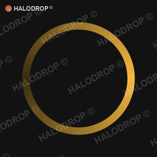 Gold Static Loop — Thin