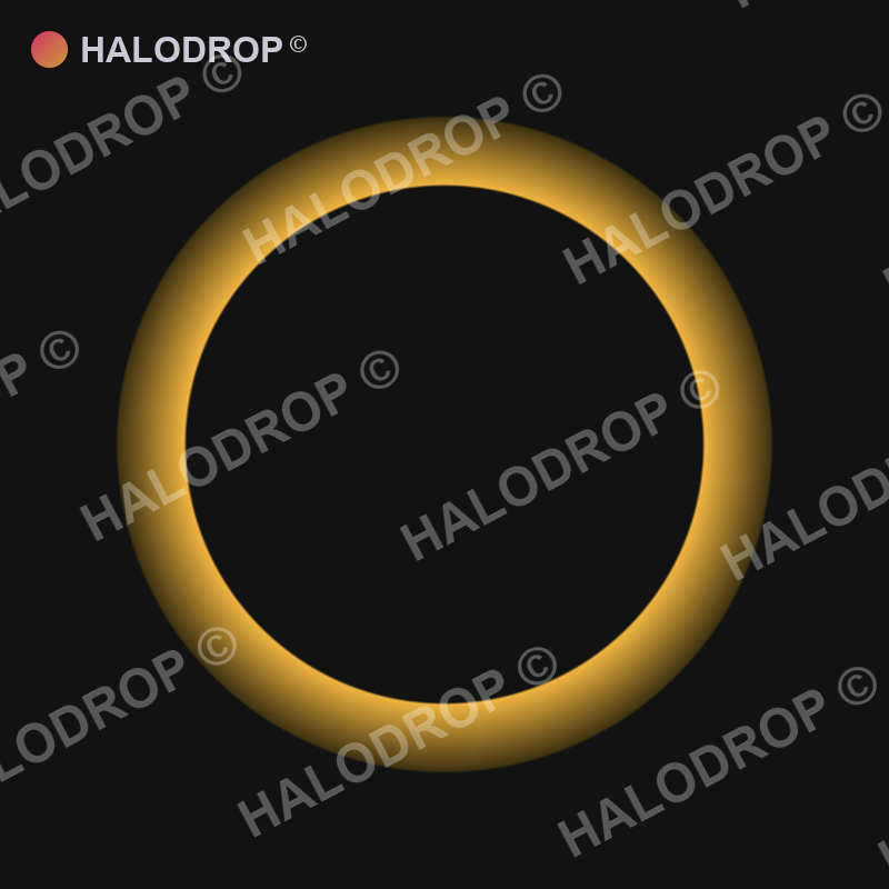 Gold Static Fade — Thin preview