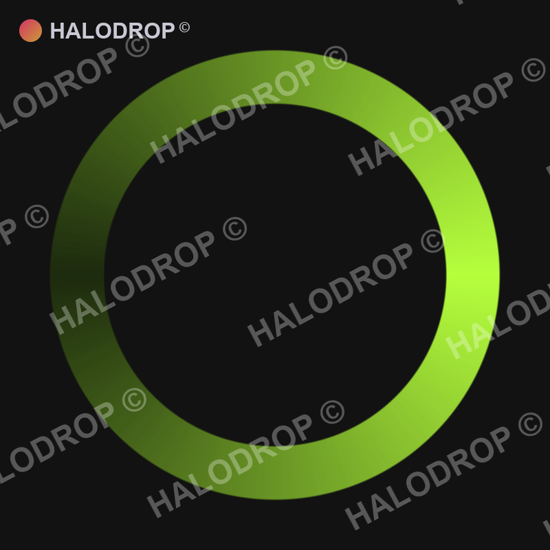 Toxic Lime Loop — Bold preview