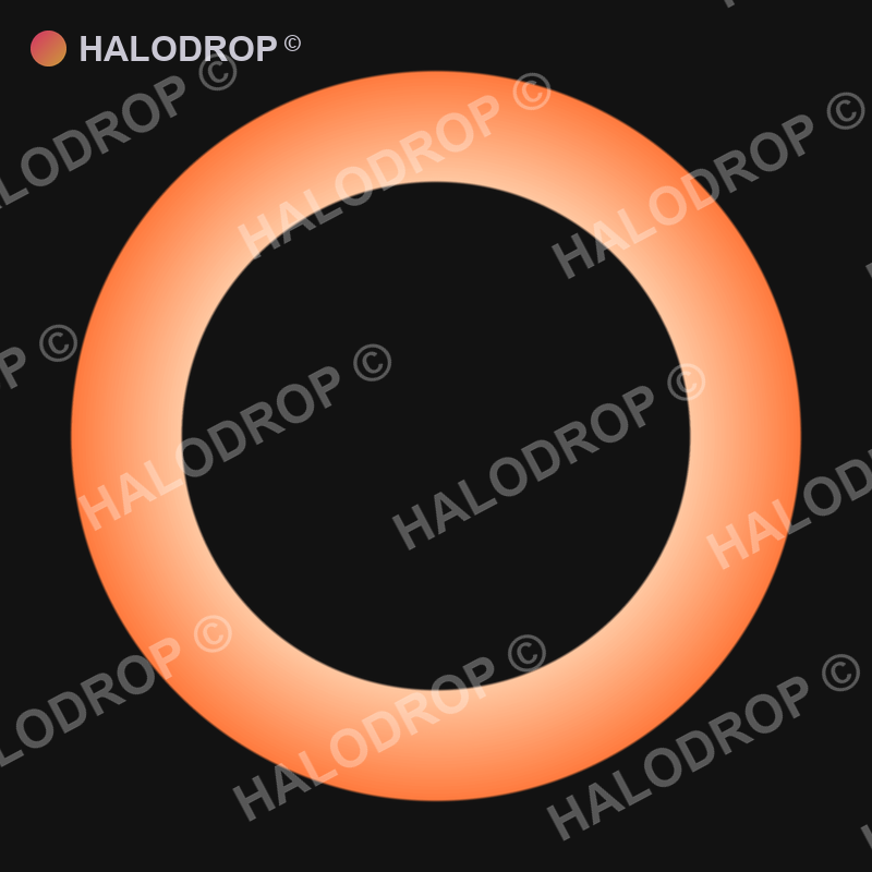 Peach Static Fade — Bold preview