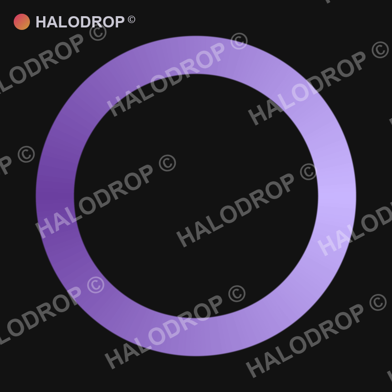 Lilac Drip Loop — Bold preview