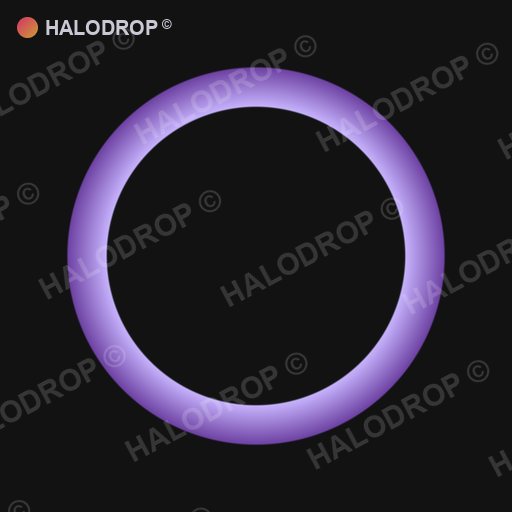 Lilac Drip Fade — Thin